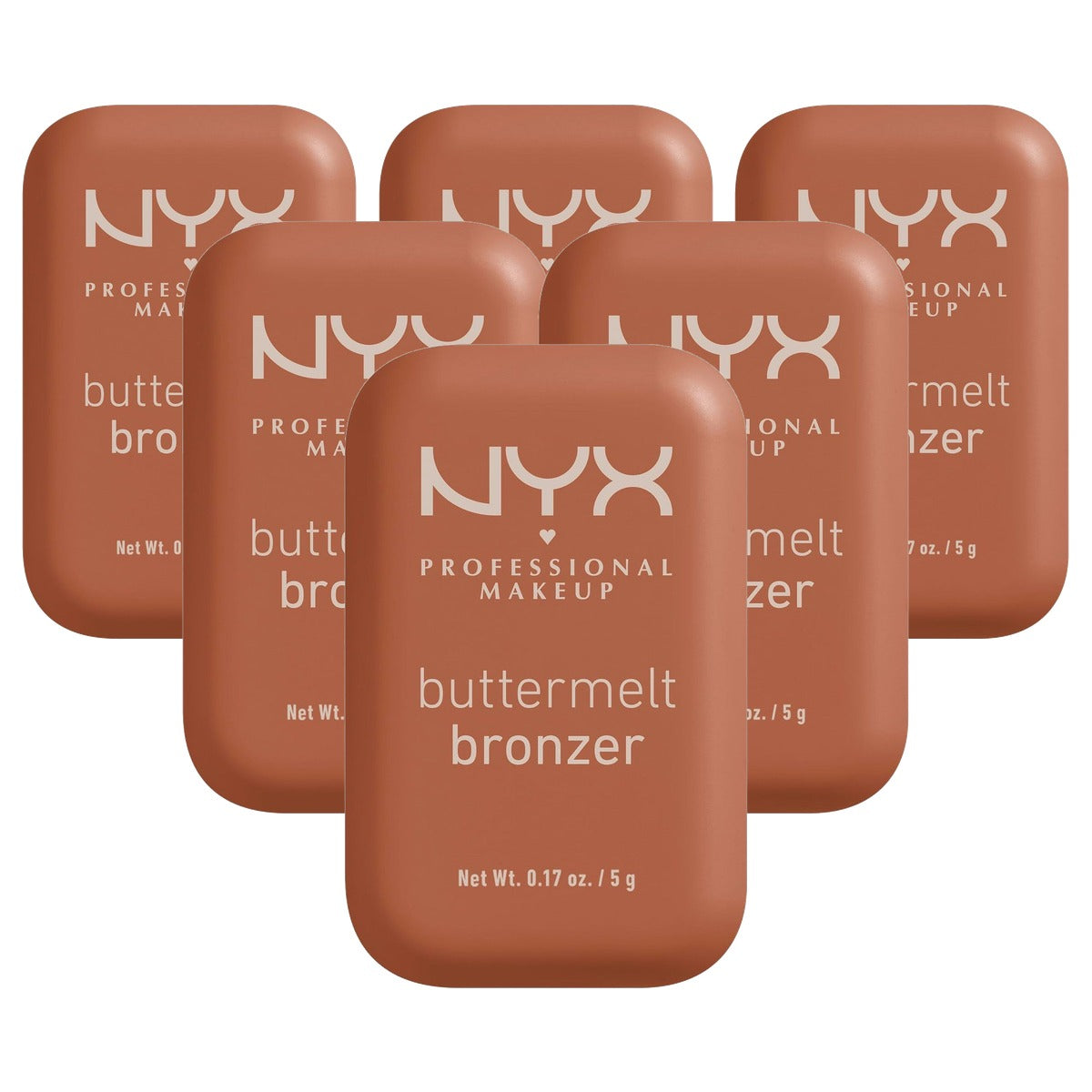 NYX PROFESSIONAL MAKEUP Buttermelt Bronzer BUTTA BALLIN 6 stuks