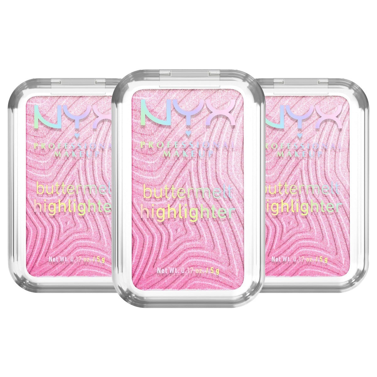 NYX PROFESSIONAL MAKEUP Buttermelt Highlighter U Butta Werk 5 g - 3 stuks