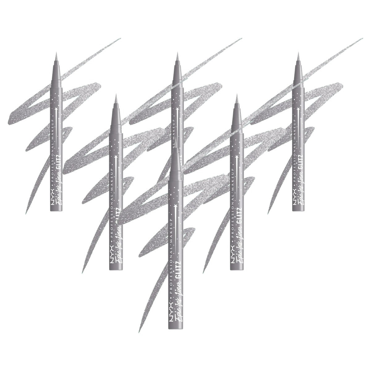 NYX PROFESSIONAL MAKEUP Epic Ink Liner Jeanz Flashy Flare 1 ml - 6 stuks