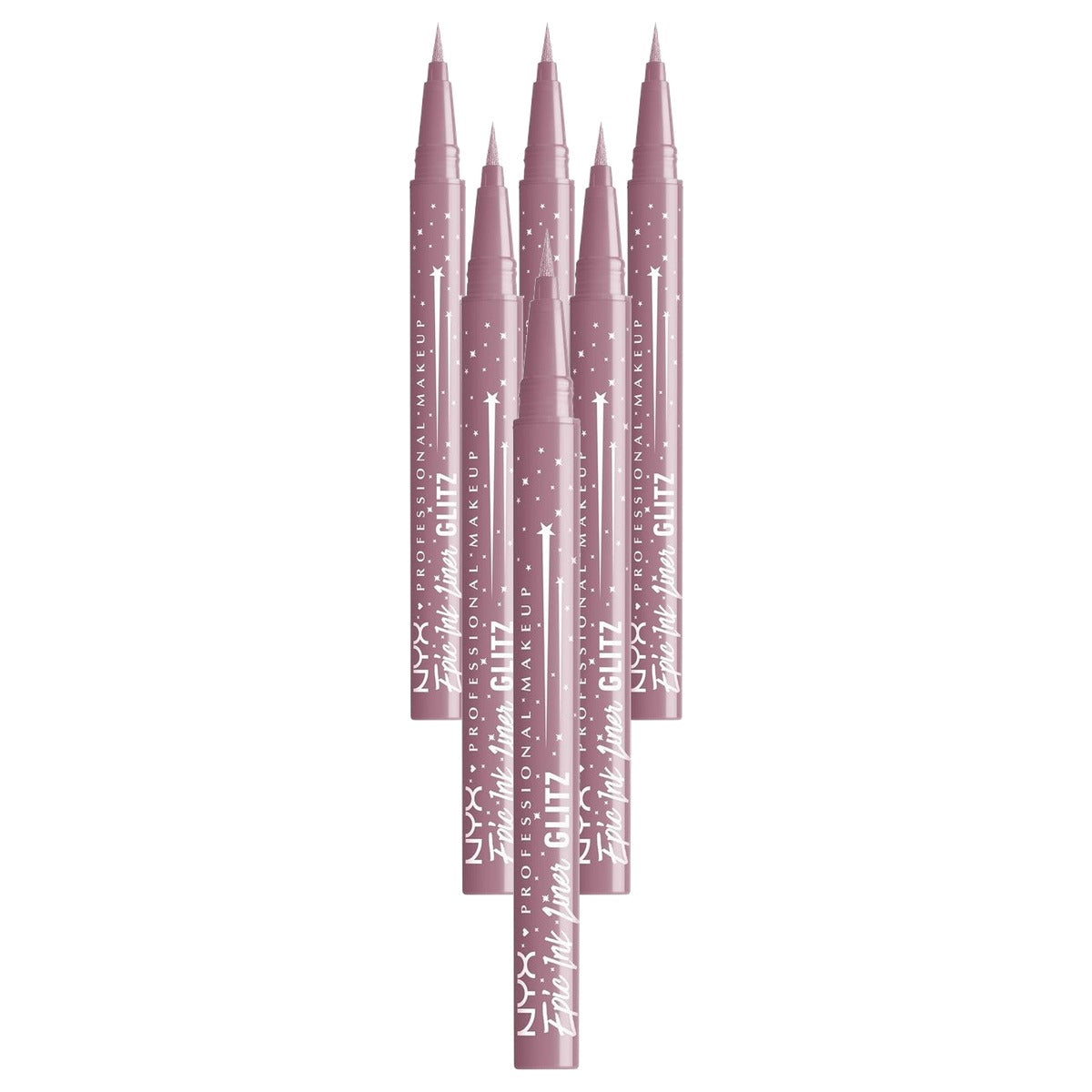 NYX PROFESSIONAL MAKEUP Epic Ink Liner Jeanz Shimmer Stitch 1 ml - 6 stuks