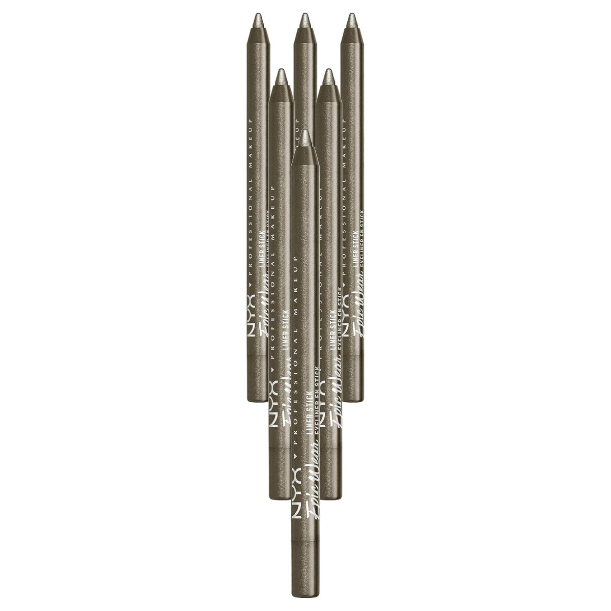NYX PROFESSIONAL MAKEUP Epic Wear Liner Sticks All Time Olive - 6 stuks