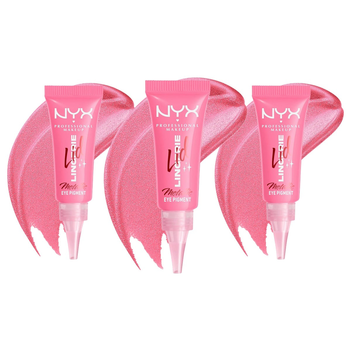 NYX PROFESSIONAL MAKEUP Eye Pigment Push Up Pink 08 1 stuk - 3 stuks