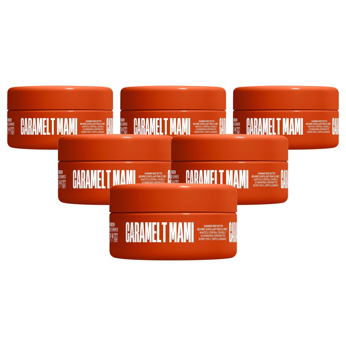 NYX PROFESSIONAL MAKEUP Fat Oil Body Butter Caramel Mama 50 ml - 6 stuks