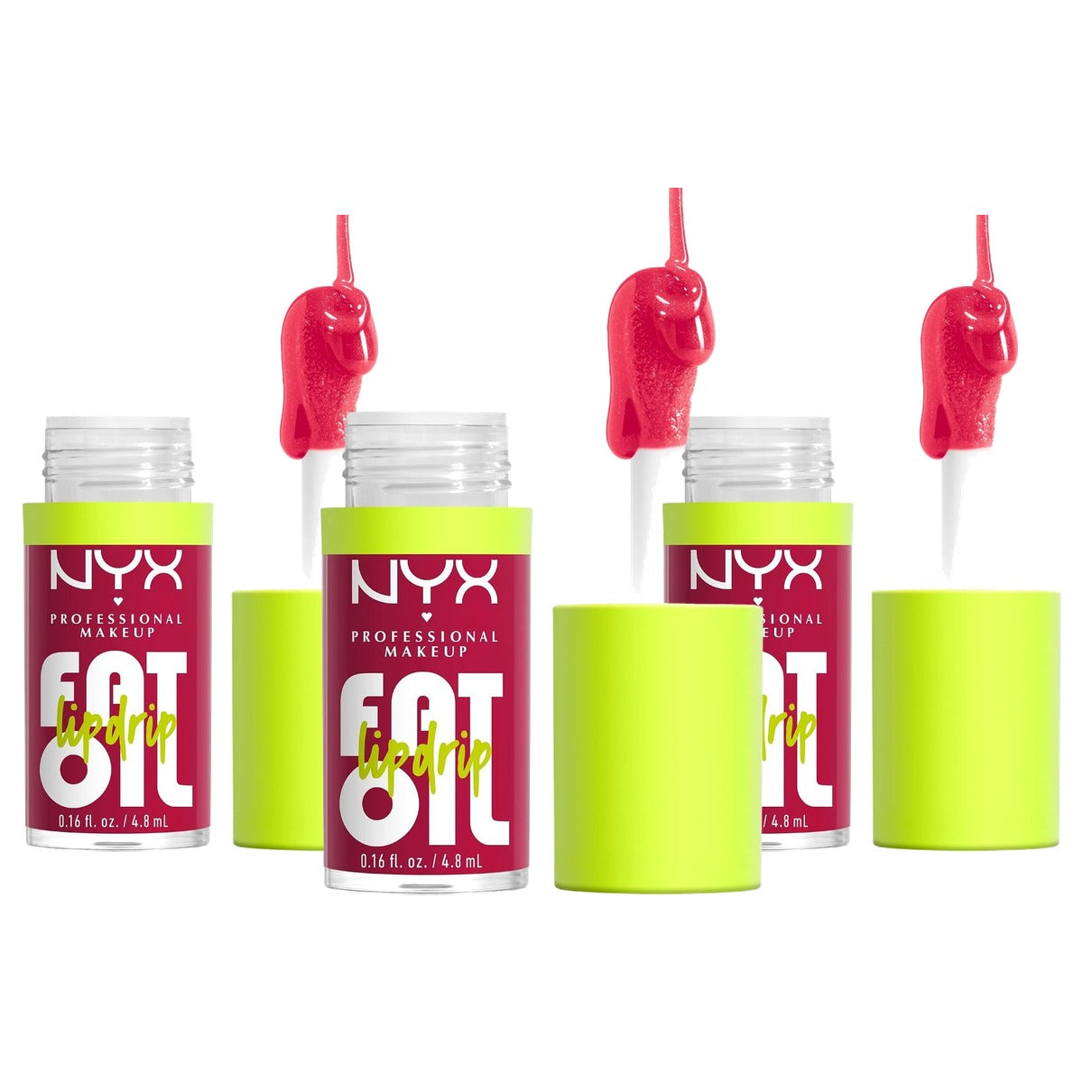 NYX PROFESSIONAL MAKEUP Fat Oil Lip Drip Newsfeed 1 stuk - 3 stuks