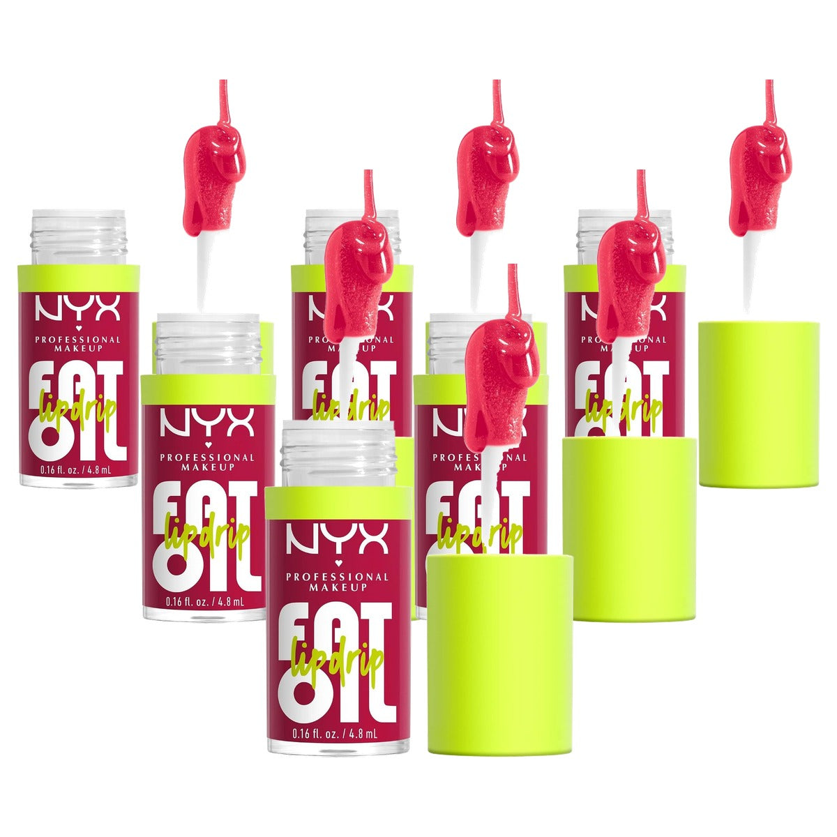 NYX PROFESSIONAL MAKEUP Fat Oil Lip Drip Newsfeed 1 stuk - 6 stuks