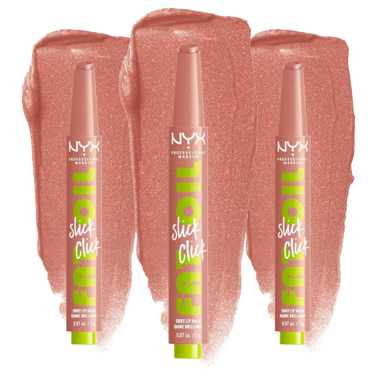 NYX PROFESSIONAL MAKEUP Fat Oil Slick Click Group Chat 3 stuks