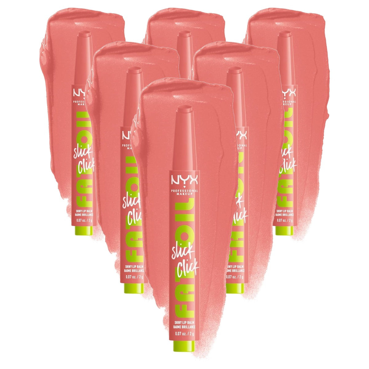 NYX PROFESSIONAL MAKEUP Fat Oil Slick Click Story or Post - 6 stuks