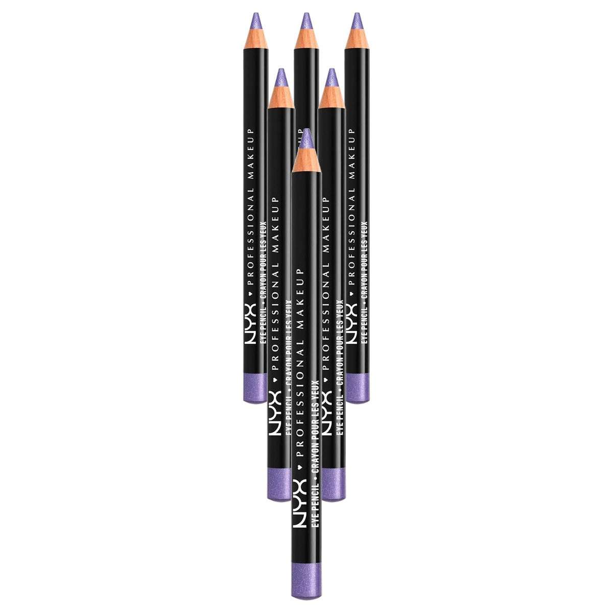 NYX PROFESSIONAL MAKEUP Kajal Slim Eye Pencil 935 Lavender Shimmer 6 stuks