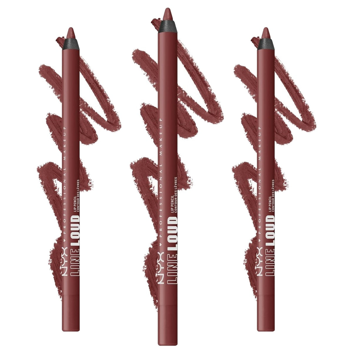NYX PROFESSIONAL MAKEUP Line Loud Lip Liner 4 Sassy 1 x - 3 stuks