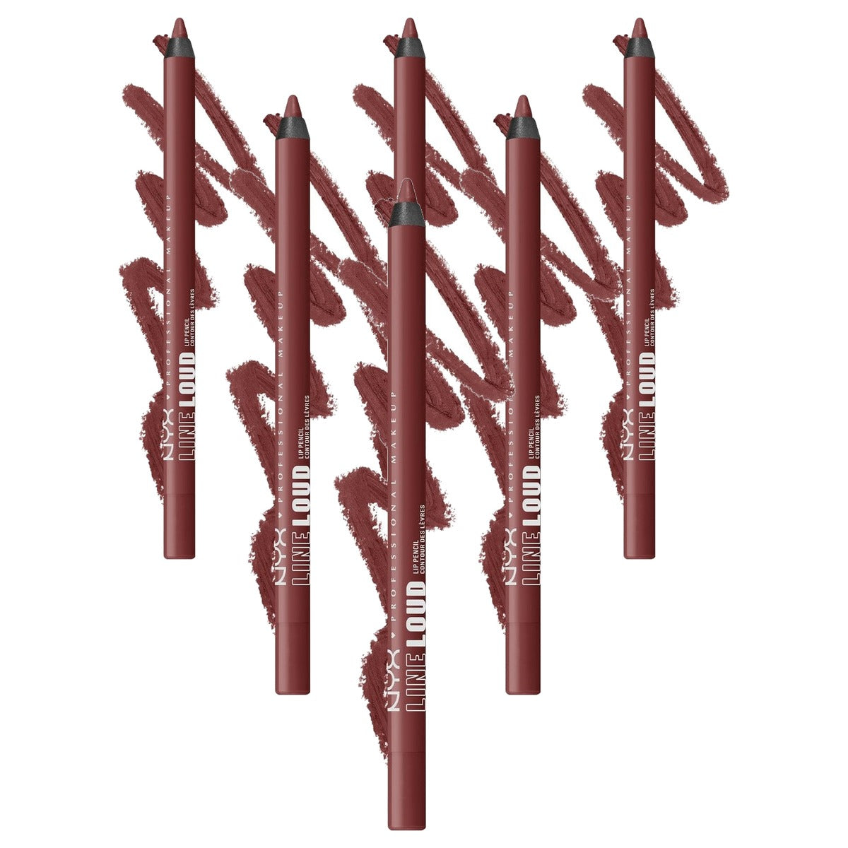 NYX PROFESSIONAL MAKEUP Line Loud Lip Liner 4 Sassy 1 x - 6 stuks