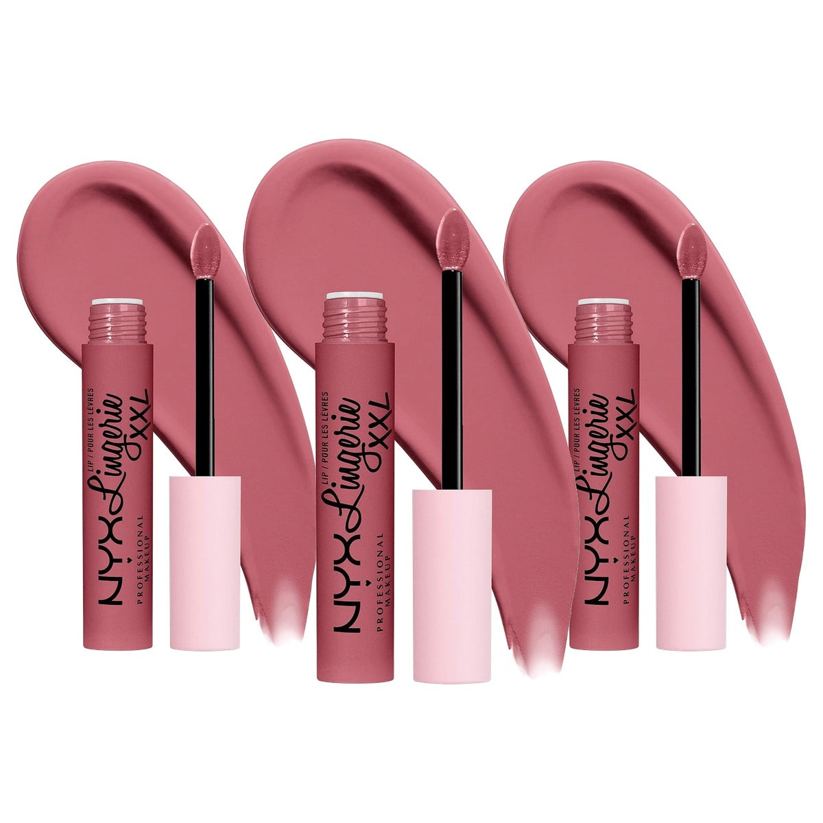 NYX PROFESSIONAL MAKEUP Lip Lingerie XXL Flaunt It - 3 stuks