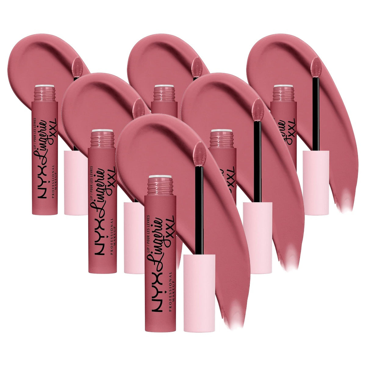 NYX PROFESSIONAL MAKEUP Lip Lingerie XXL Flaunt It - 6 stuks