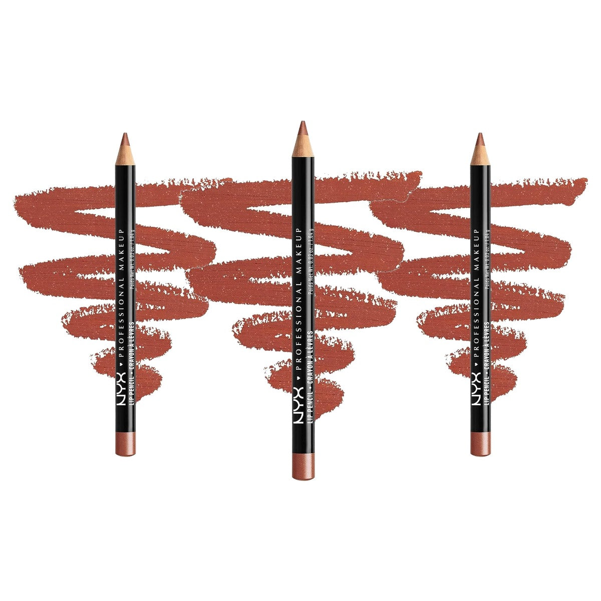 NYX PROFESSIONAL MAKEUP Lipliner - 3 stuks