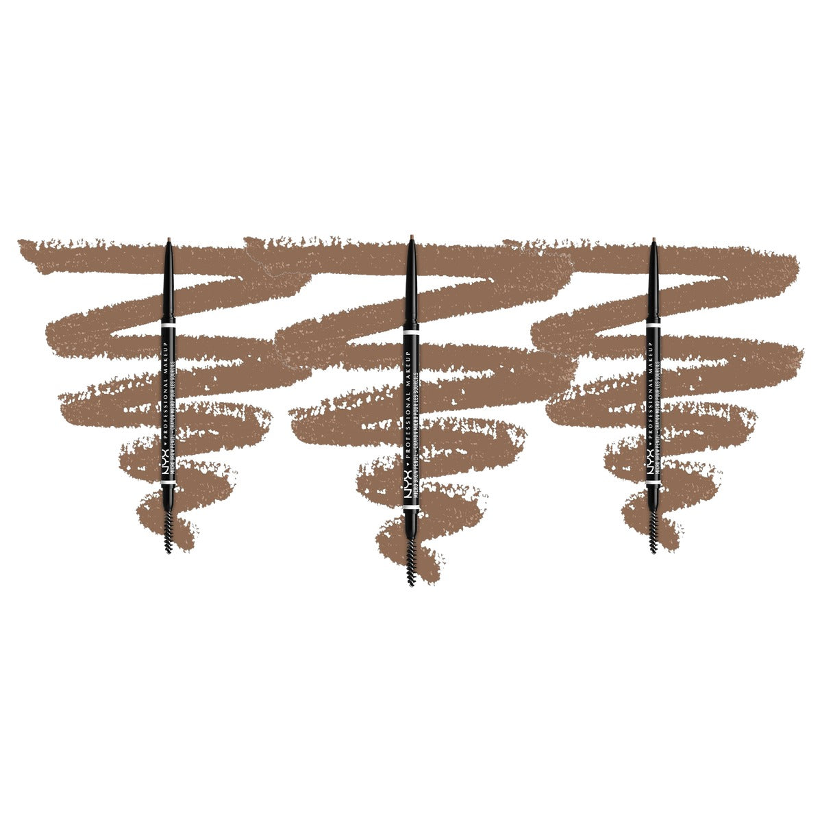 NYX PROFESSIONAL MAKEUP Micro Brow Pencil 01 taupe - 3 stuks