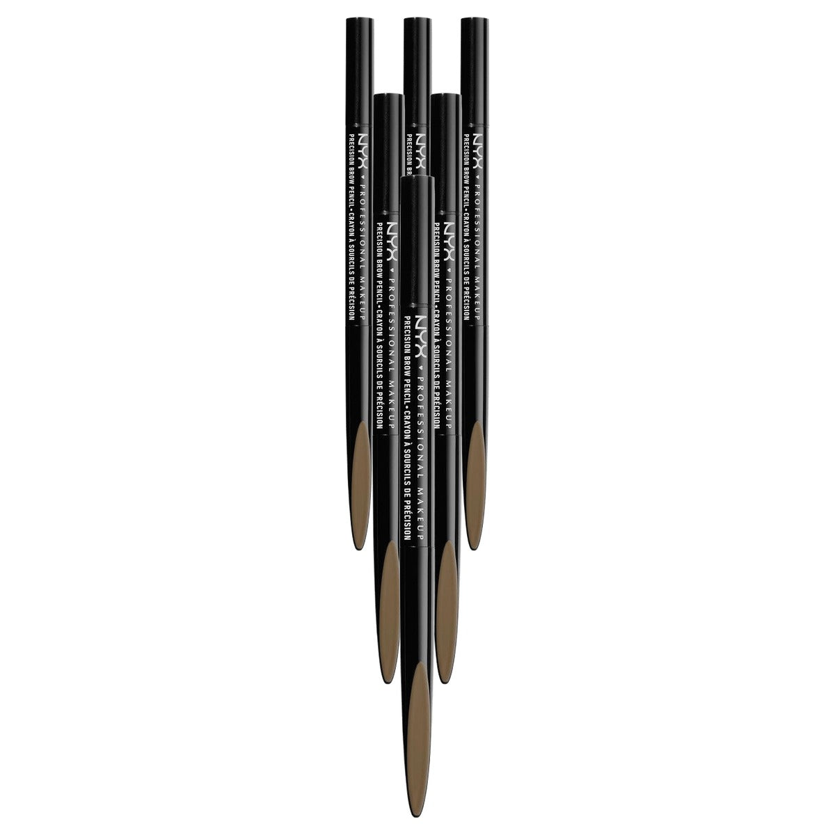 NYX PROFESSIONAL MAKEUP Precision Brow Pencil Espresso 0,13 gram - 6 stuks