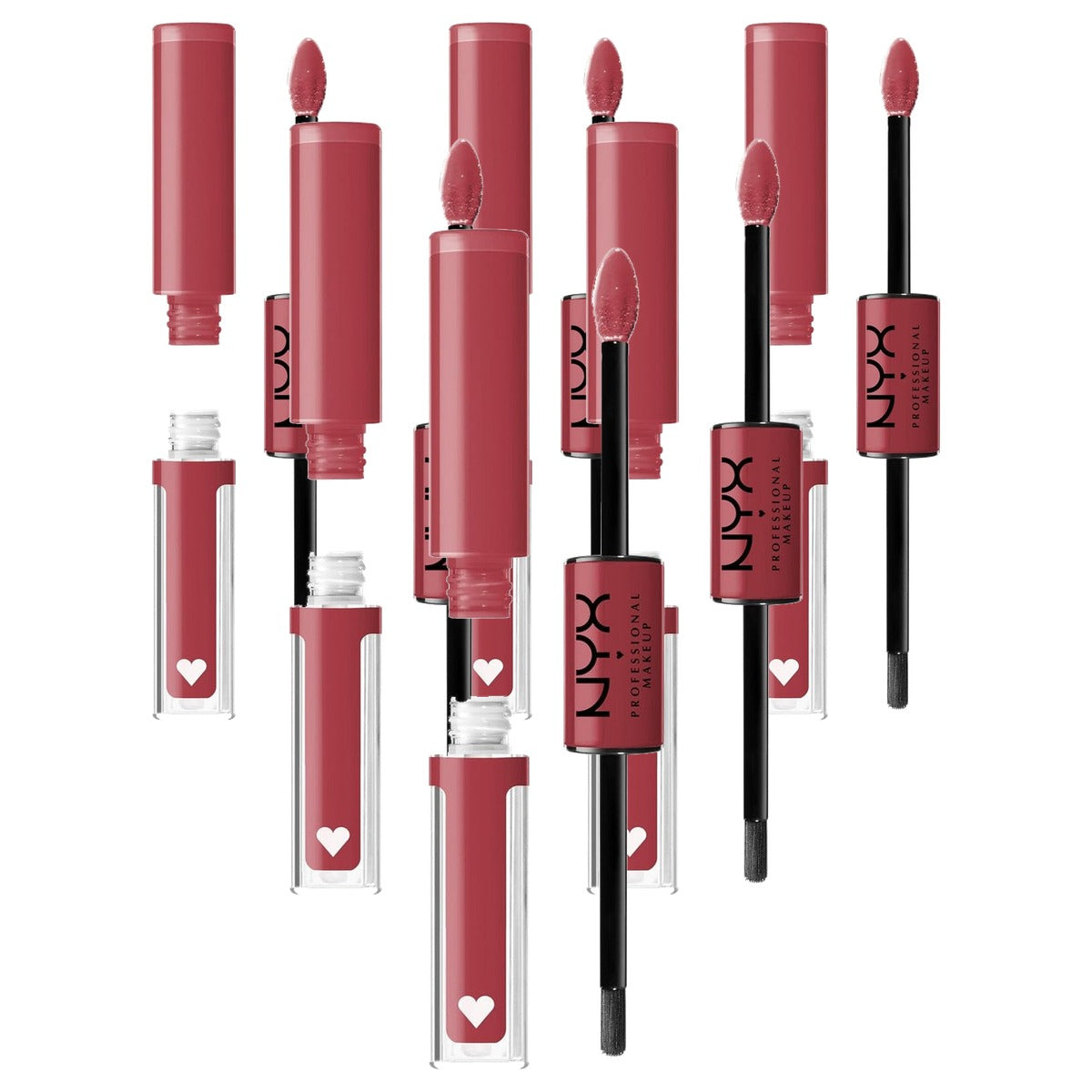 NYX PROFESSIONAL MAKEUP Shine Loud Lipgloss 29 Movie Maker - 6 stuks