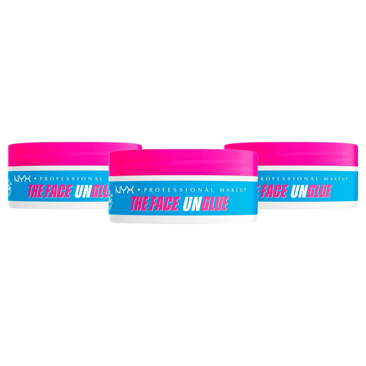 NYX PROFESSIONAL MAKEUP The Face Unglue Cleansing Balm 50 ml - 3 stuks