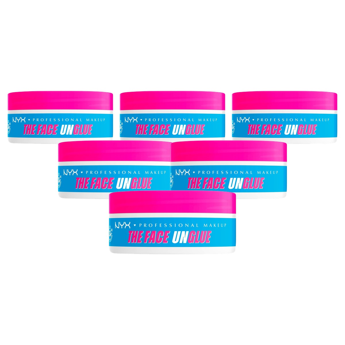 NYX PROFESSIONAL MAKEUP The Face Unglue Cleansing Balm 50 ml - 6 stuks
