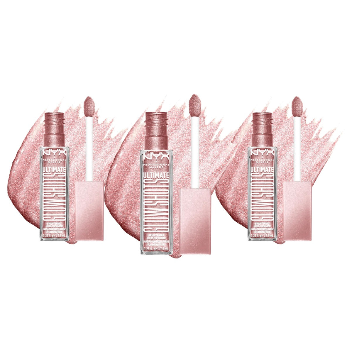 NYX PROFESSIONAL MAKEUP Ultimate Glow Shots Grapefruit Glow - 3 stuks