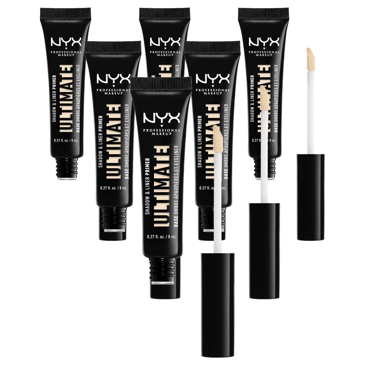 NYX PROFESSIONAL MAKEUP Ultimate Shadow and Liner Primer licht 6 stuks