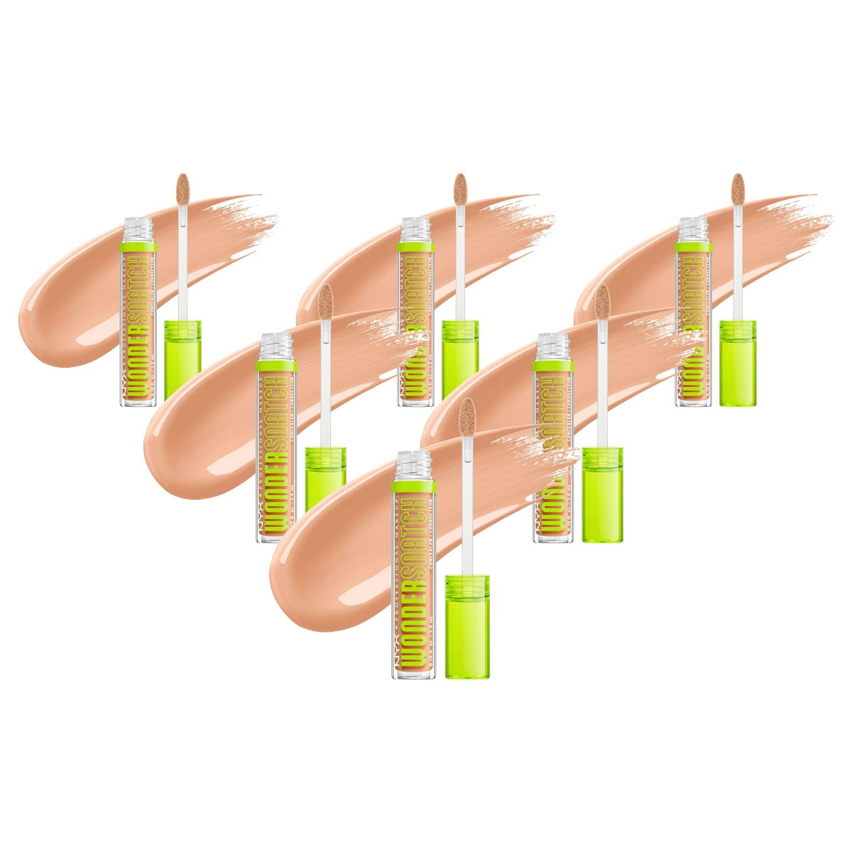 NYX PROFESSIONAL MAKEUP Wonder Snatch Concealer 12 Natural 3,5 ml 6 stuks