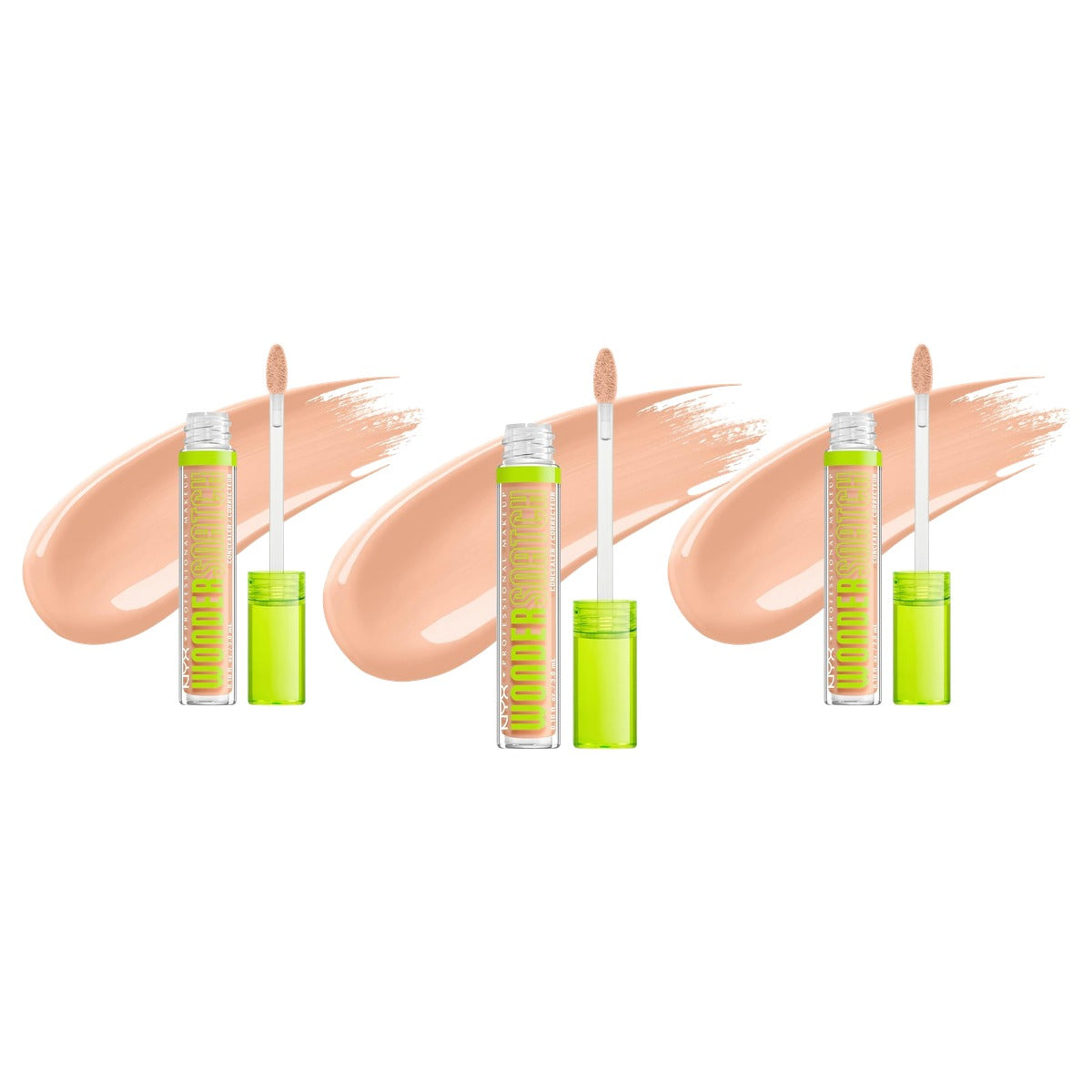 NYX PROFESSIONAL MAKEUP Wonder Snatch Concealer 7 Light Ivory 3,5 ml - 3 stuks