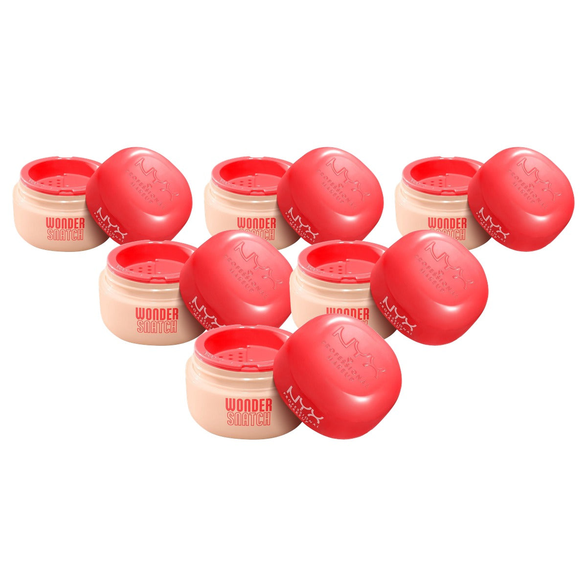 NYX PROFESSIONAL MAKEUP Wonder Snatch Powder Sugar Serve - 6 stuks