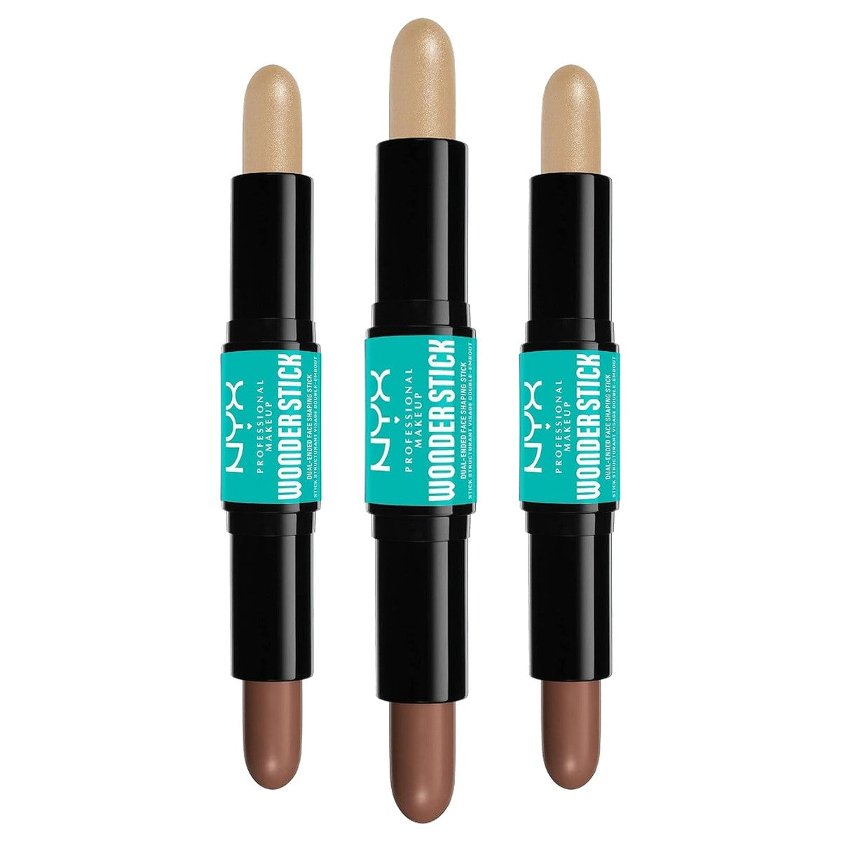 NYX PROFESSIONAL MAKEUP Wonder™ Stick Universal Light 3 stuks