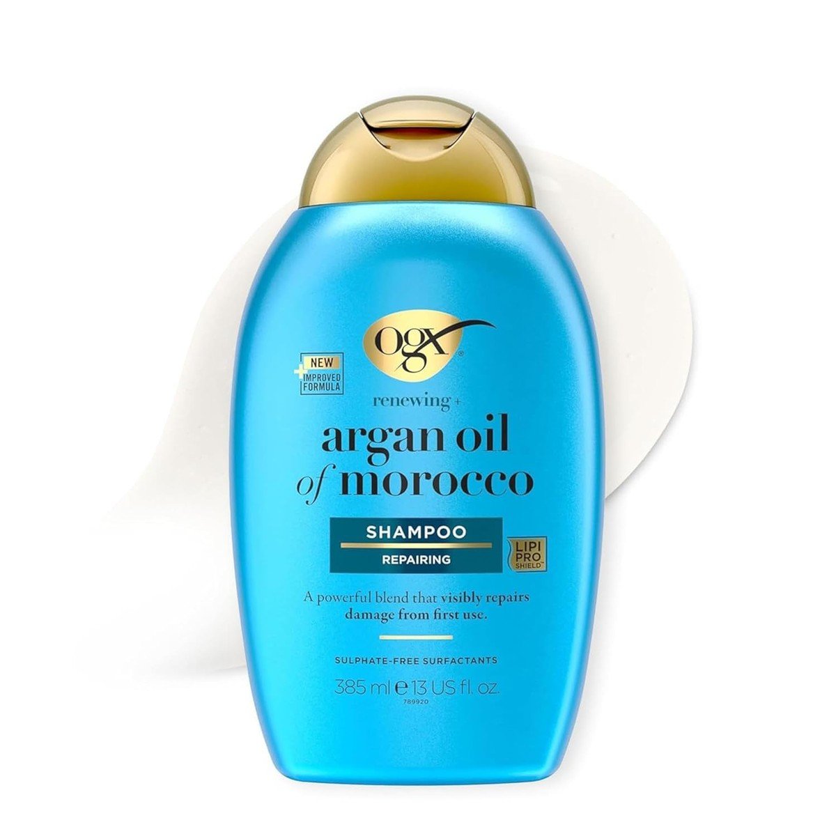 OGX Renewing+ Argan Oil of Morocco Herstellende Shampoo voor Beschadigd Haar 385 ml door OGX nu bij Huishoudvoordeel