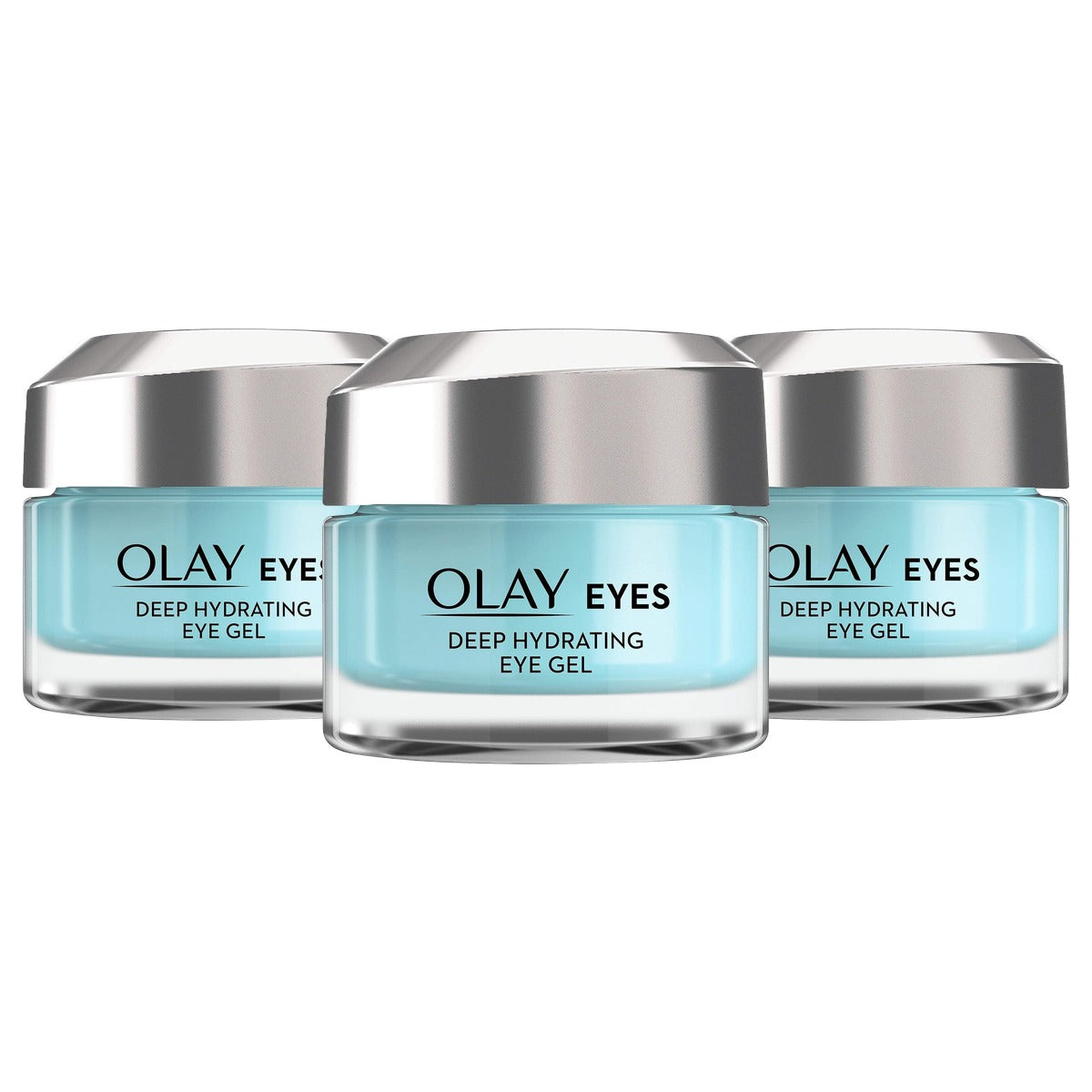 Olay Contorno Ojos Gel Hidra Int 3 x 15 ml - Voordeelverpakking