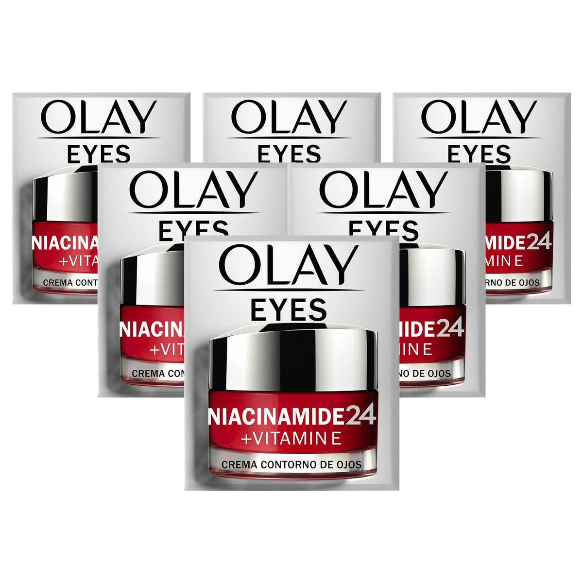 Olay NOVA ENGEL Niacinamida24 + Vitamina E Oogcrème 6 x 15 ml - Voordeelverpakking