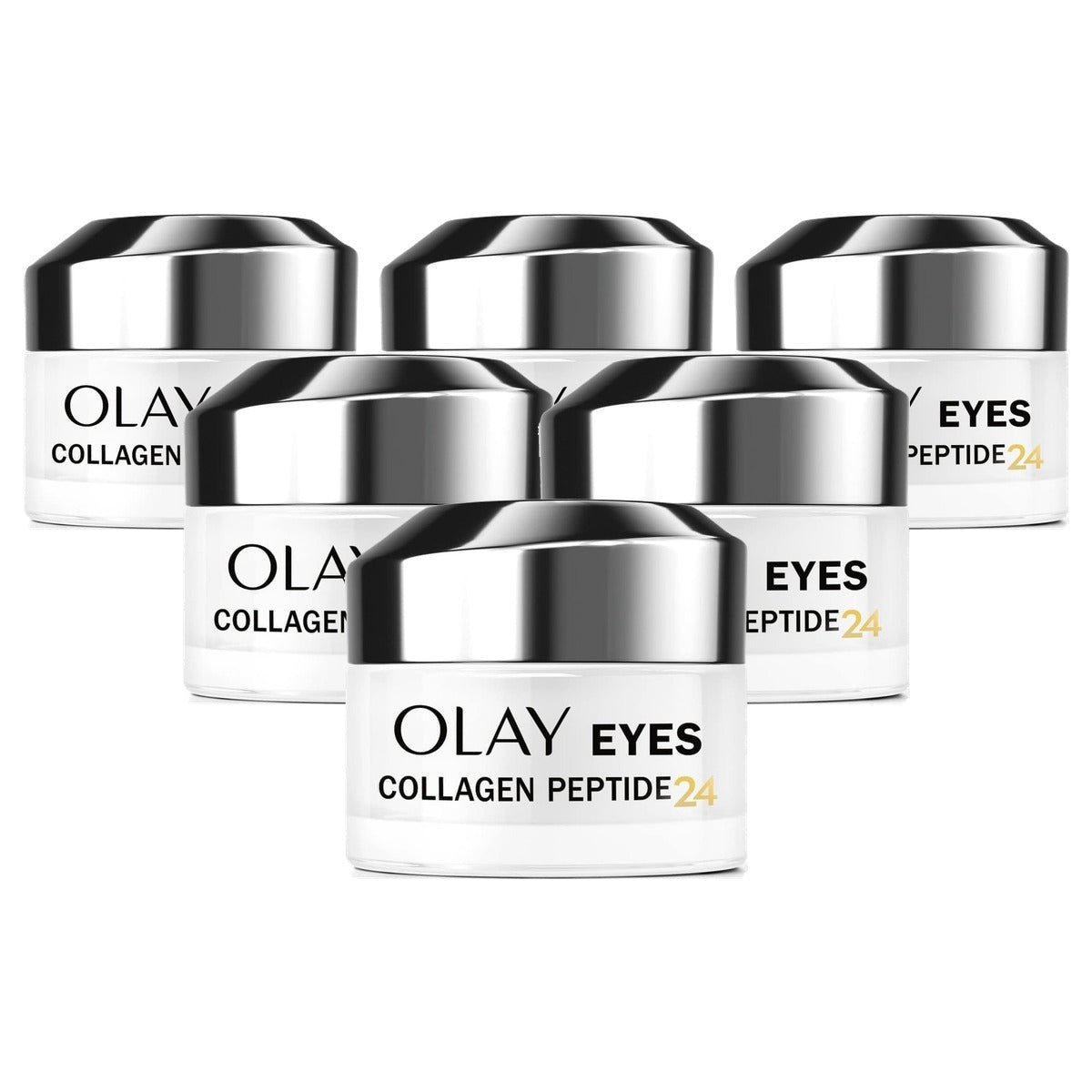 Olay Regenerist Collageen Peptide24 Oogcrème Zonder Parfum - 6-pack