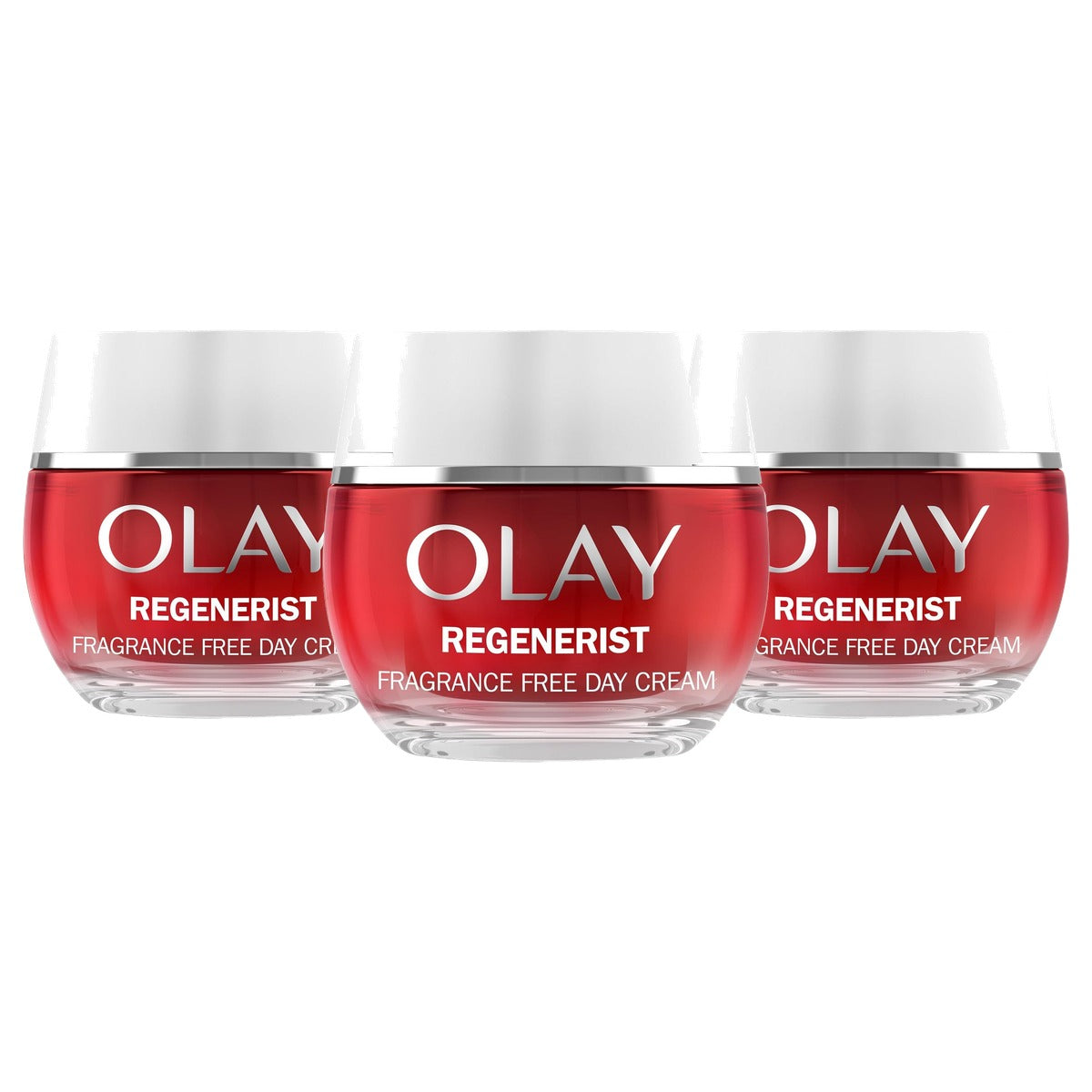 Olay Regenerist gezichtscrème parfumvrij 3 x 50 ml - Voordeelverpakking