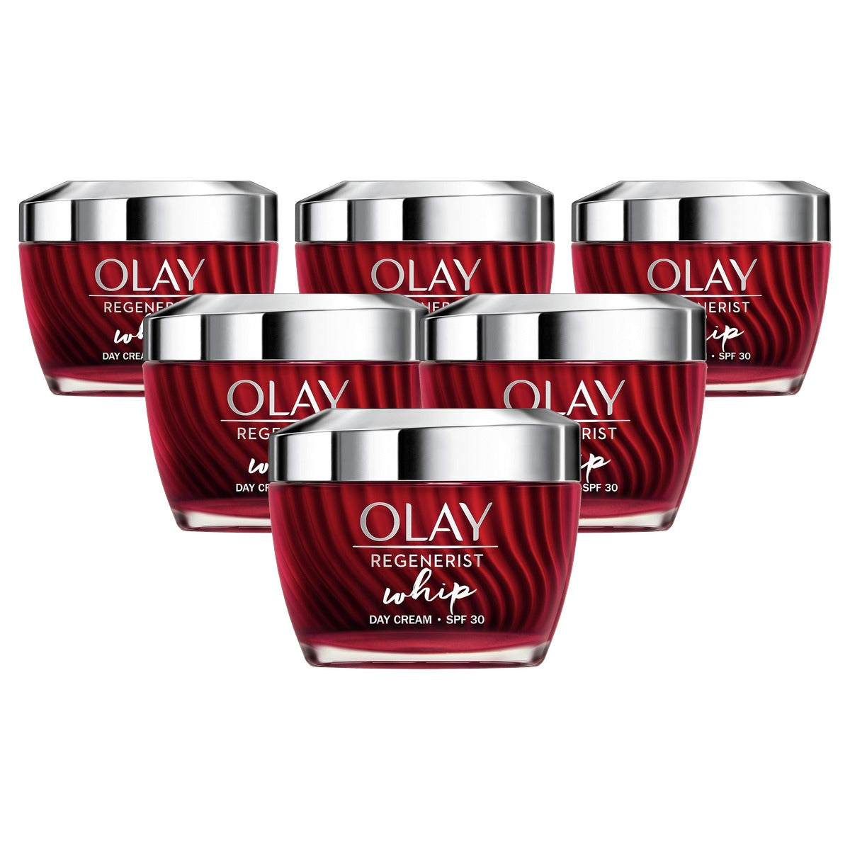 Olay Regenerist Whip Dagcrème SPF 30 6 x 50 ml - Voordeelverpakking