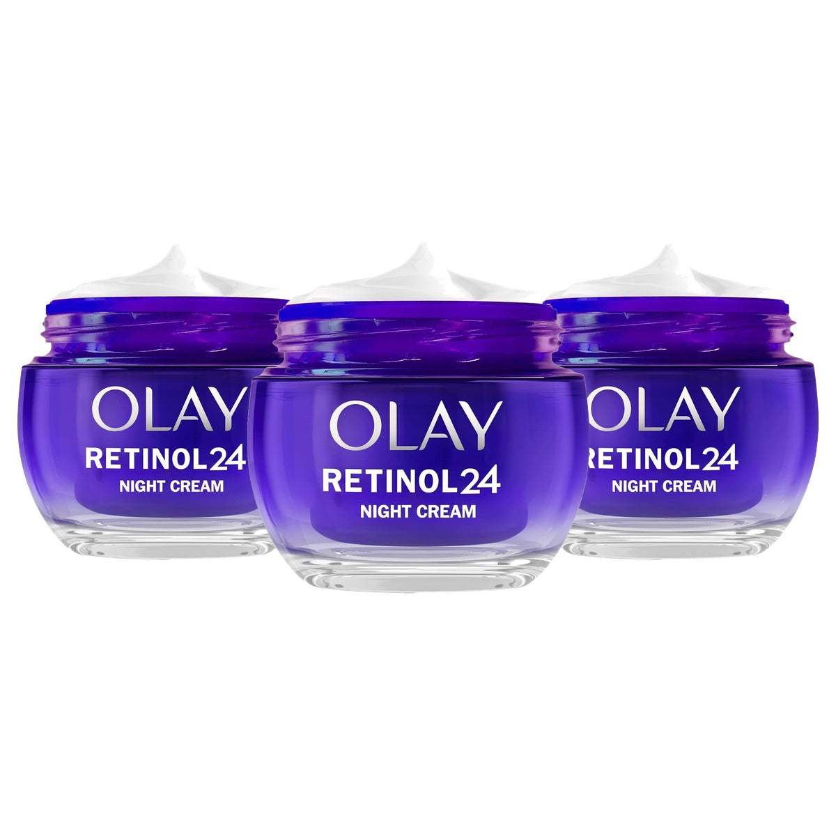 Olay Retinol 24 anti-rimpel gezichtscrème 3 x 50 ml - Voordeelverpakking