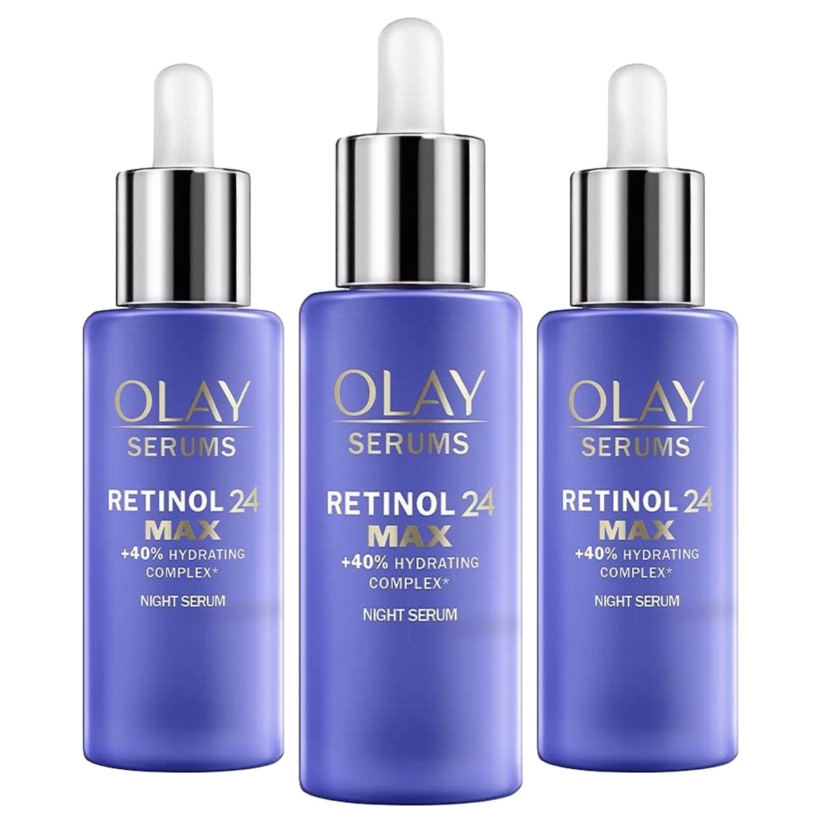 Olay Retinol 24 MAX Nachtserum 3 x 40 ml - Voordeelverpakking