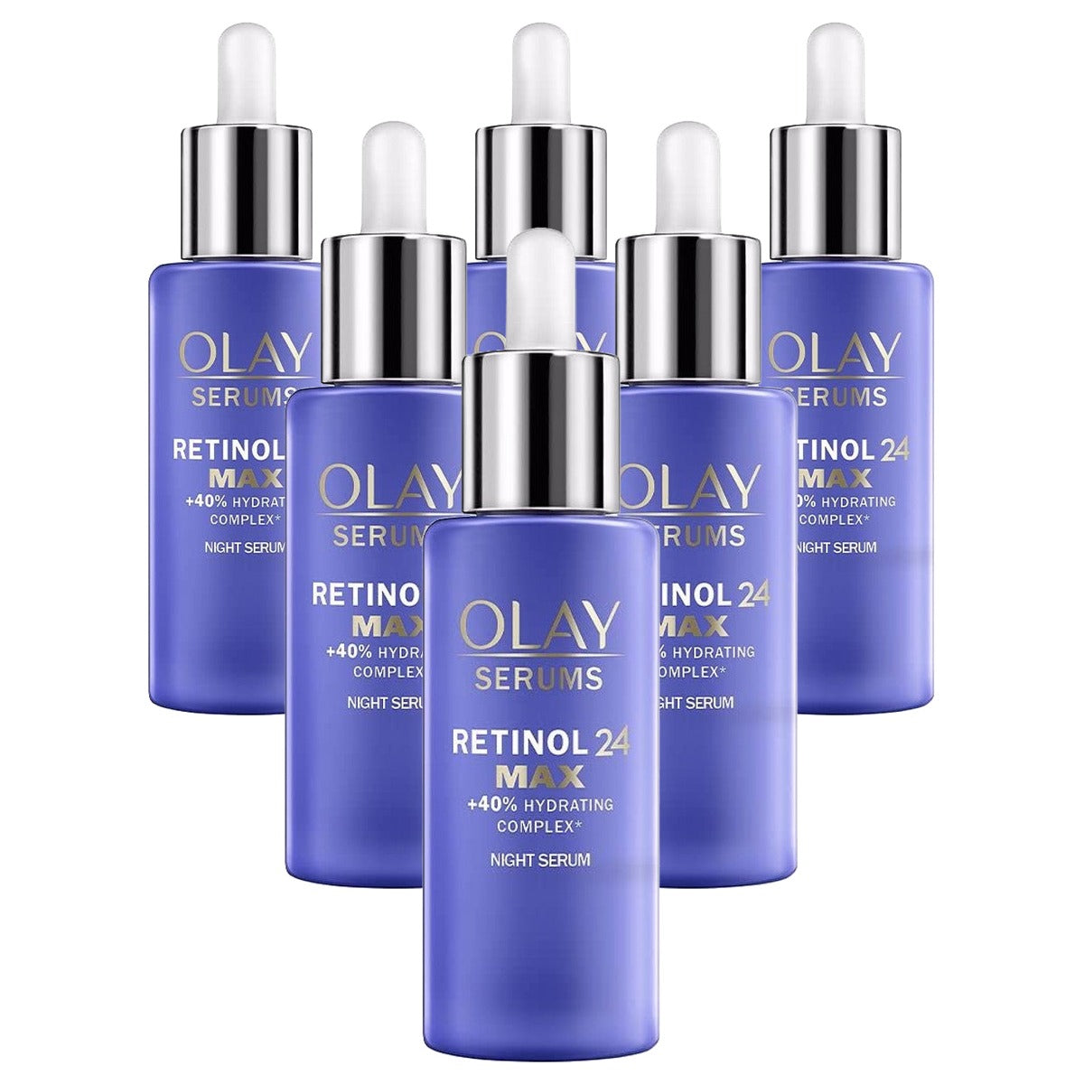 Olay Retinol 24 MAX Nachtserum 6 x 40 ml - Voordeelverpakking