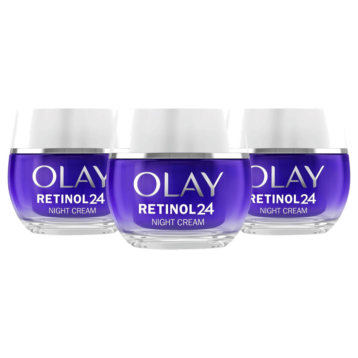 Olay Retinol 24 nachtcrème 3 x 50 ml - Voordeelverpakking