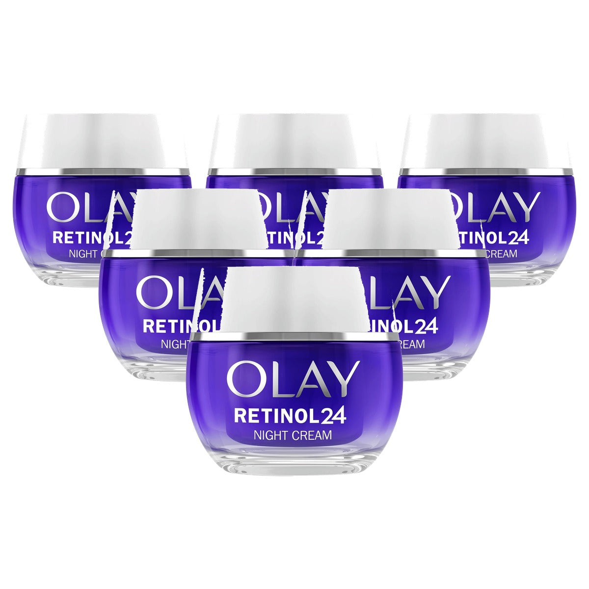 Olay Retinol 24 nachtcrème 6 x 50 ml - Voordeelverpakking