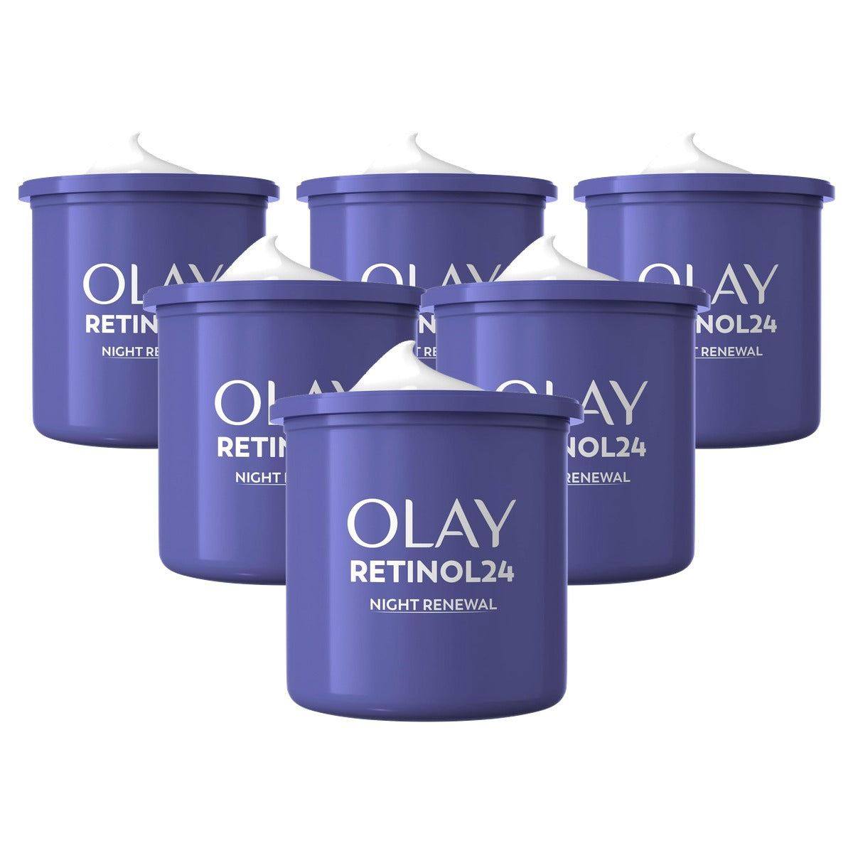 Olay Retinol 24 Refill nachtcrème 6 x 50 ml - Voordeelverpakking