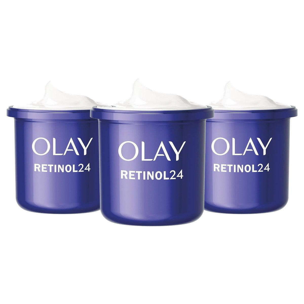 Olay Retinol24 Nachtcrème Navulling 3 x 50 ml - Voordeelverpakking