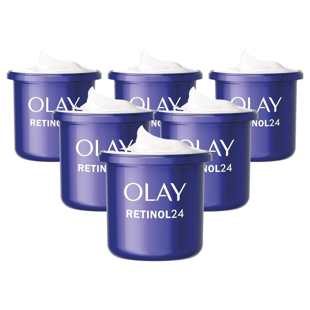 Olay Retinol24 Nachtcrème Navulling 6 x 50 ml - Voordeelverpakking