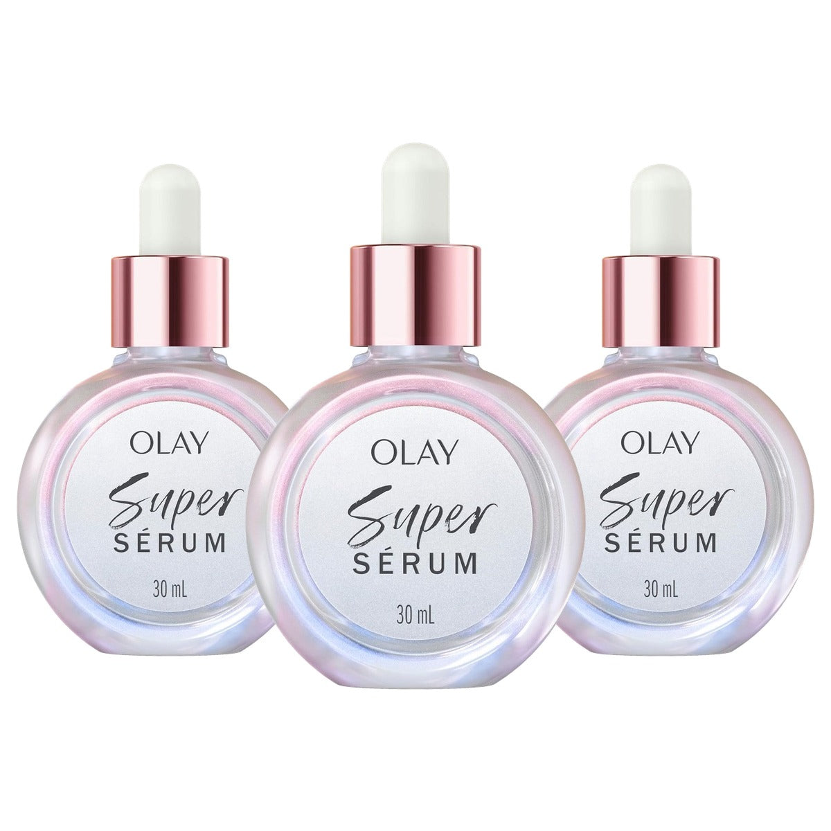 Olay Super Serum 5-in-1 Gezichtsserum 3 x 30 ml - Voordeelverpakking