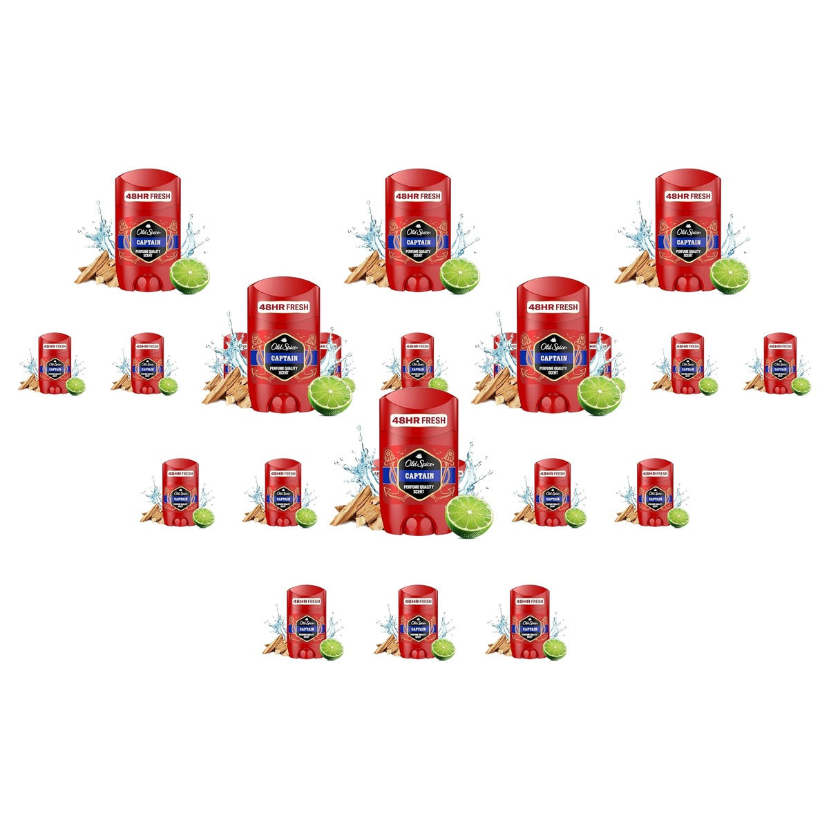 Old Spice Captain Deostick voor mannen 6 x 50 ml - Voordeelverpakking