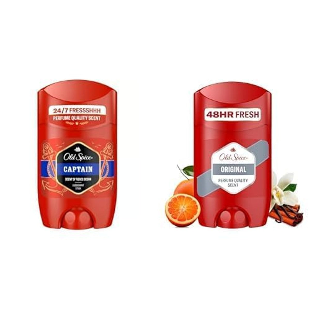 Old Spice Captain & Original Deodorant Stick 50 ml (1 stuk)