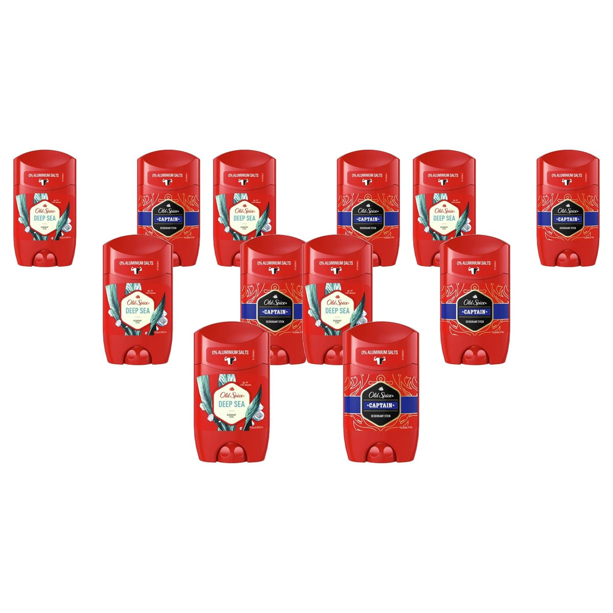 Old Spice Deep Sea & Captain Deodorantstick 6 x 50 ml - Voordeelverpakking