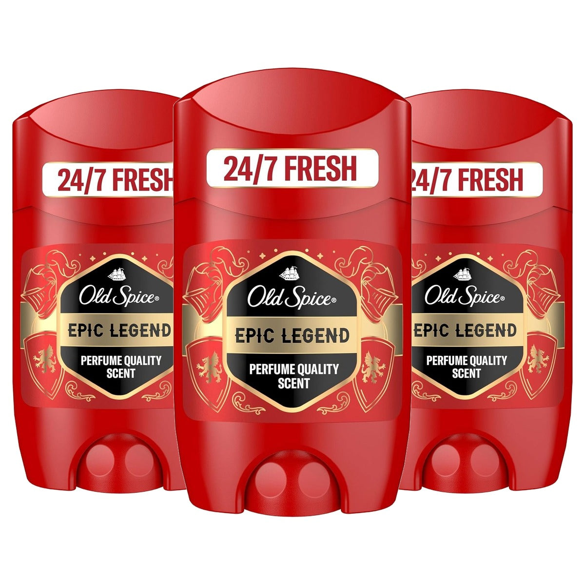 Old Spice Epic Legend Deostick voor mannen 3 x 50 ml - Voordeelverpakking
