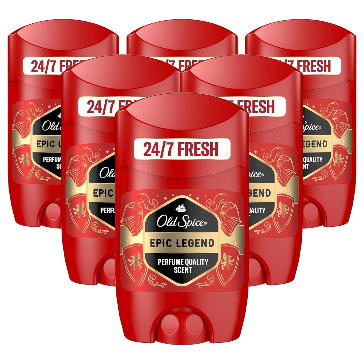 Old Spice Epic Legend Deostick voor mannen 6 x 50 ml - Voordeelverpakking
