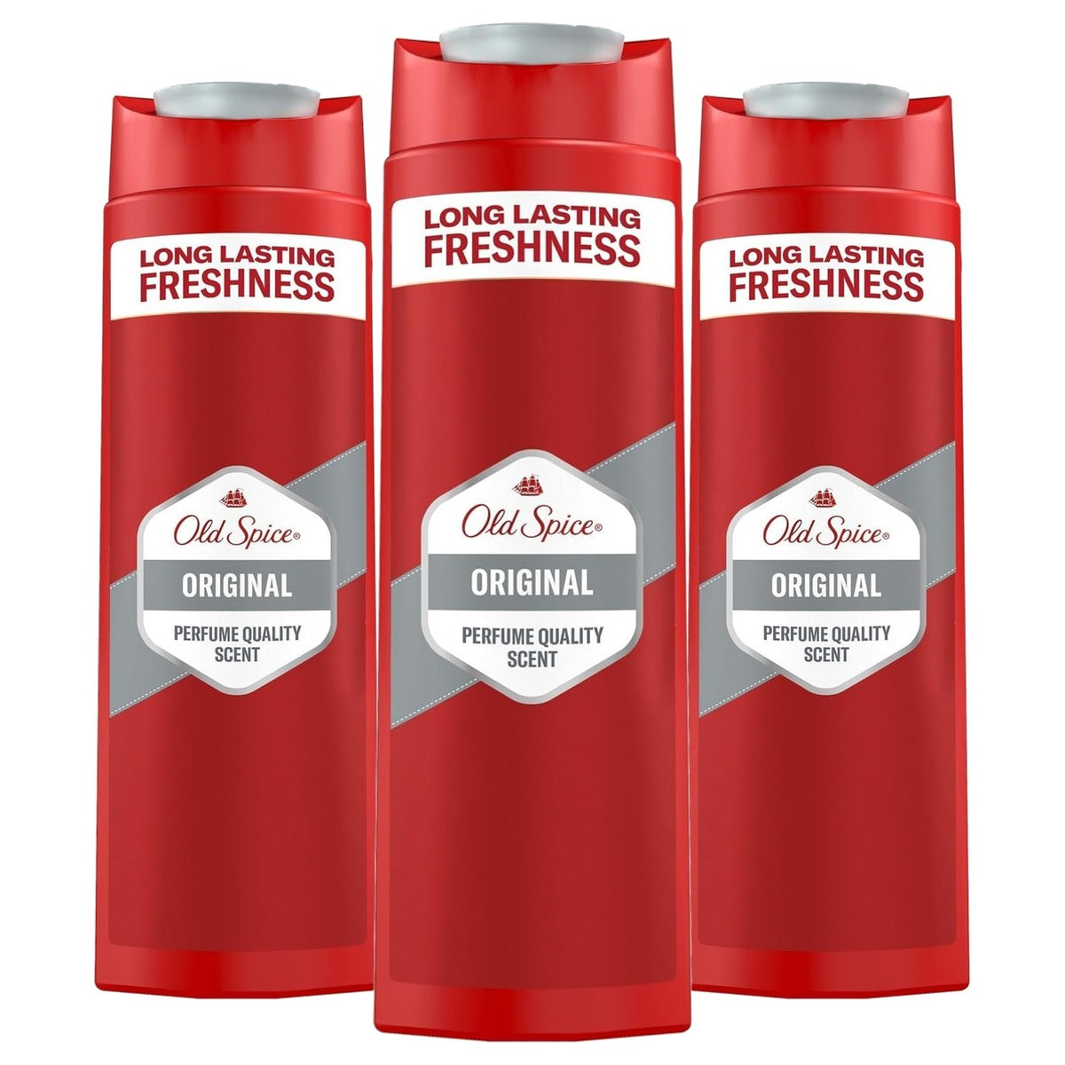 Old Spice Original 3-in-1 douchegel 3 x 400 ml - Voordeelverpakking