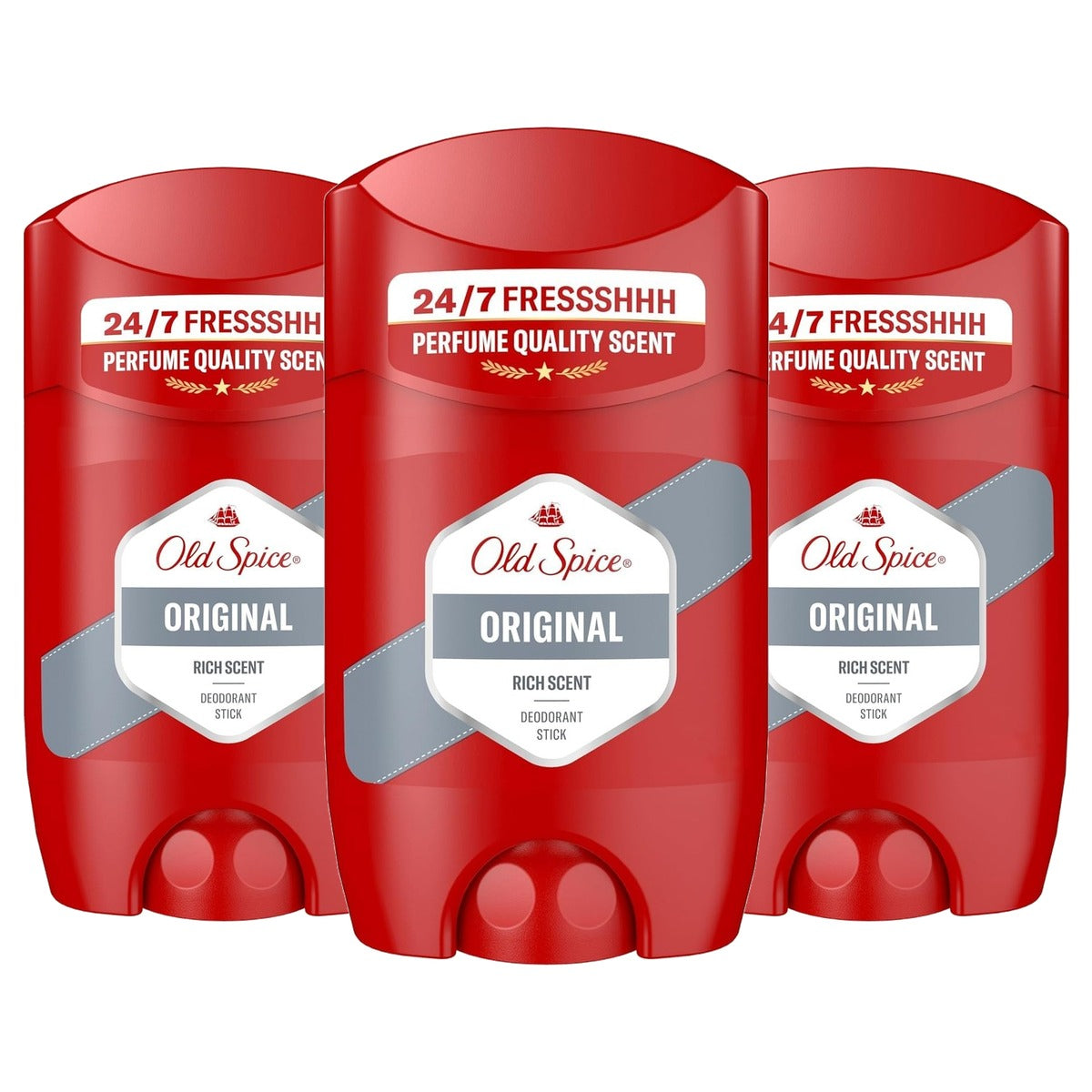 Old Spice Original Deodorantstick 3 x 50 ml - Voordeelverpakking